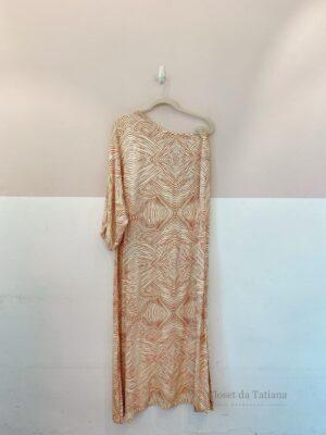 Vestido Midi Estampado Anpô | Tam: P