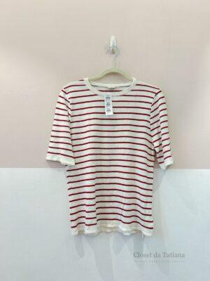Blusa Tricot Listrada C&A | Tam: GG