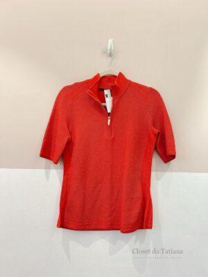 Blusa Tricot Vermelha Carolina Herrera | Tam: M
