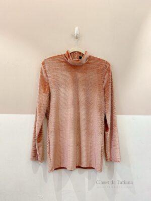 Blusa Veludo Rosé West Side Madnomad | Tam: P