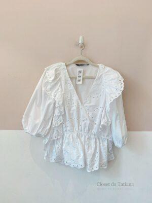 Bata Branca Laise Zara | Tam: PP