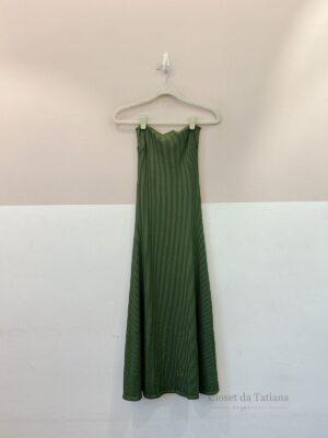 Vestido Tomara Que Caia Musgo Pacchi | Tam: PP