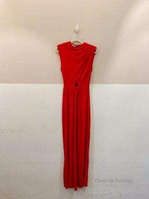 Vestido Longo Vermelho Lenny Niemeyer | Tam: PP