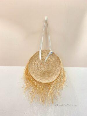 Bolsa Redonda Palha Grande