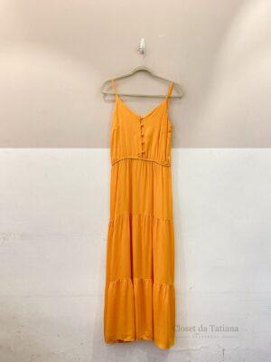 Vestido Laranja Mid | Tam: M