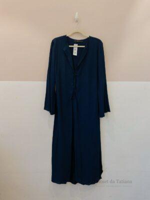 Vestido Marinho Midi Animale | Tam: 36
