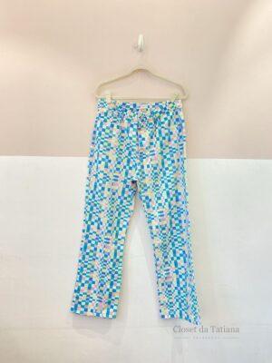 Calça Sarja Quadriculado Zara | Tam: 40