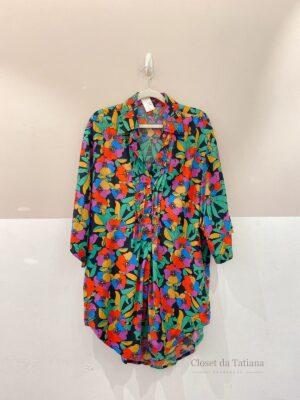 Camisa Floral Colorida Totem | Tam: M