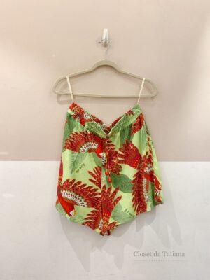 Short Estampa Araras Farm | Tam: G