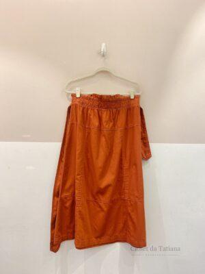 Saia Midi Terracota Renner | Tam: M