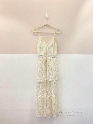 Vestido Off Renda Le Lis Blanc | Tam: 38