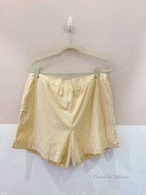 Short Amarelo Listrado Peepou | Tam: GG