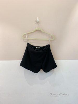 Short-Saia Preto Carol Bassi | Tam: 34