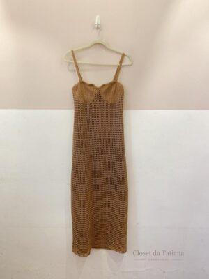 Vestido Tricot Marrom Dress To | Tam: P