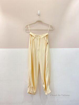 Calça Crepe Amarela Nv | Tam: 34