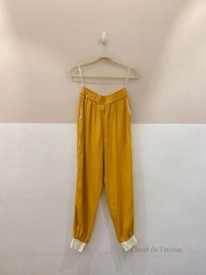 Calça Jogger Mostarda Nv | Tam: 34