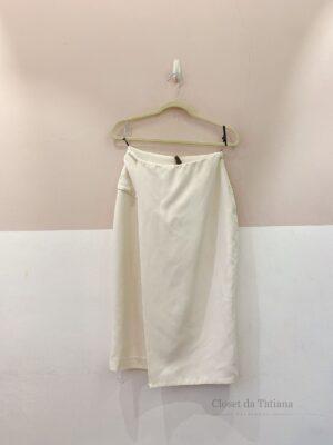 Saia Midi Crepe Mixed | Tam: 38