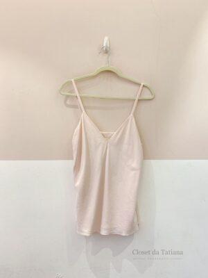 Regata Rosa Detalhes Laterais Cris Barros | Tam: 40