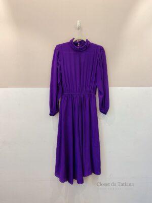 Vestido Midi Uva Gola Isabel Marant | Tam: 34