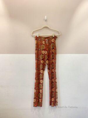 Calça Tule Floral Cosmo | Tam: M
