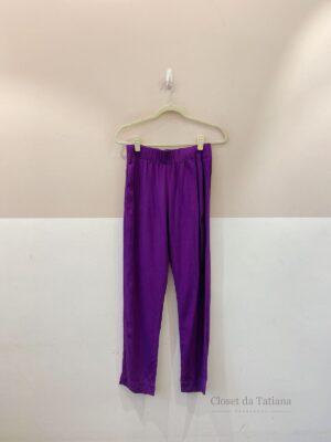 Calça Viscolinho Roxa Pura | Tam: PP