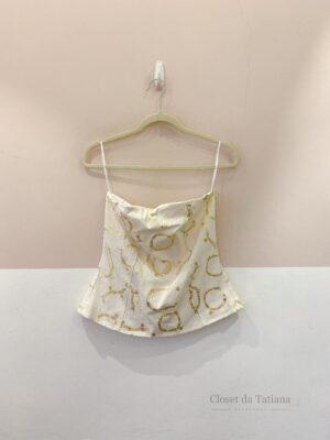 Top Foil Correntes Emi Beachwear | Tam: P