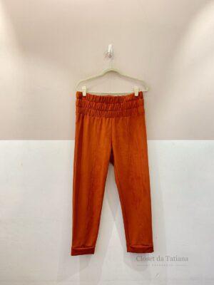 Calça Terracota Cós Largo Missinclof | Tam: 38