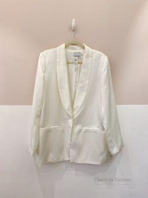 Blazer Off Acetinado Nanaminze | Tam: G