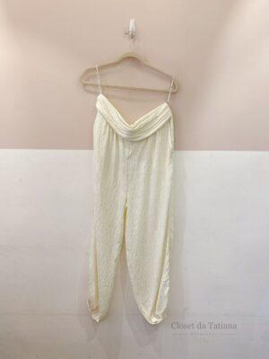 Calça Nina Off White By Nv | Tam: 38