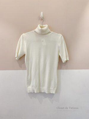 Blusa Off Tricot Gola Amaram | Tam: G