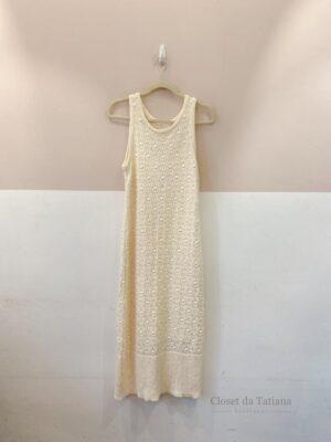 Vestido Tricot Off White Renner | Tam: M