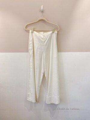 Pantacourt Off White Dress To | Tam: 38