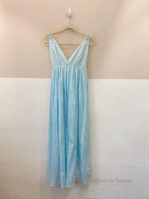 Vestido Midi Azul Pool | Tam: M