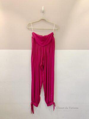 Calça Fucsia Pala Cintura Lilly Sarti | Tam: 34