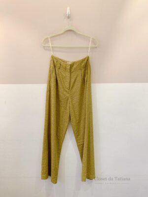 Calça Verde Laise Nv | Tam: 34