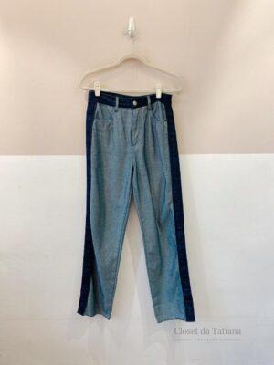 Calça Jeans Dois Tons Iodice | Tam: 38