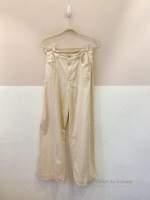 Calça Bege Calzedonia | Tam: M