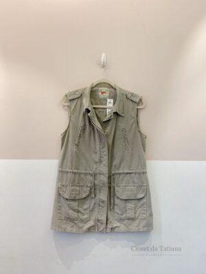 Colete Musgo Bolsos Pool | Tam: G