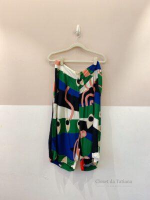 Bermuda Estampada Wasabi | Tam: M
