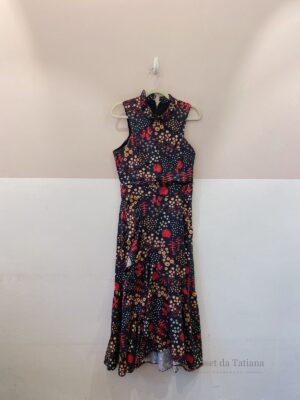 Vestido Longo Marinho Eva | Tam: 42