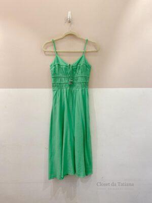 Vestido Midi Verde Litt | Tam: 36