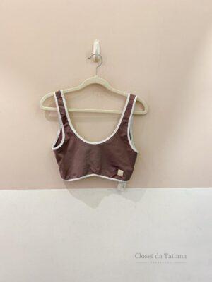 Conjunto Fit Marrom Pipa | Tam: G