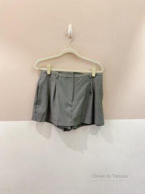 Short Saia Cinza Zara | Tam: P