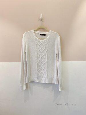 Tricot Branco Leeloo | Tam: G