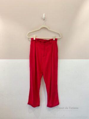 Calça Viscolinho Pink Jacobine | Tam: M