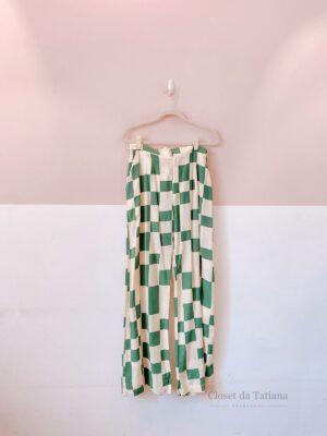 Pantalona Quadriculada Sanka | Tam: G